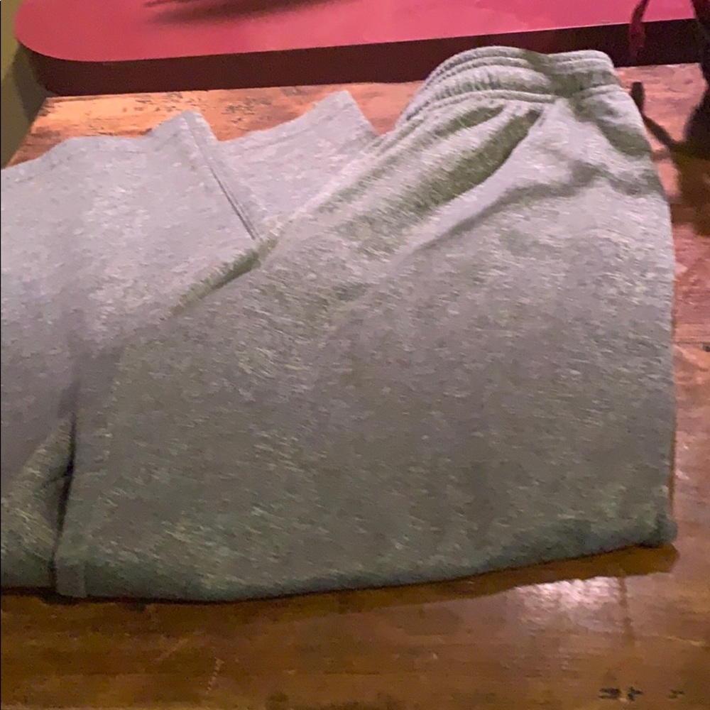 Adult small grey champion athletic pants